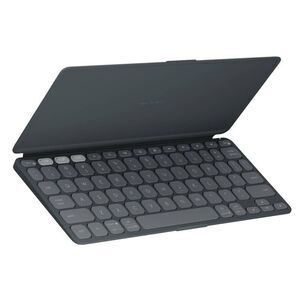 Logitech -  Keys-To-Go Ultra Portable Keyboard for Ap Black